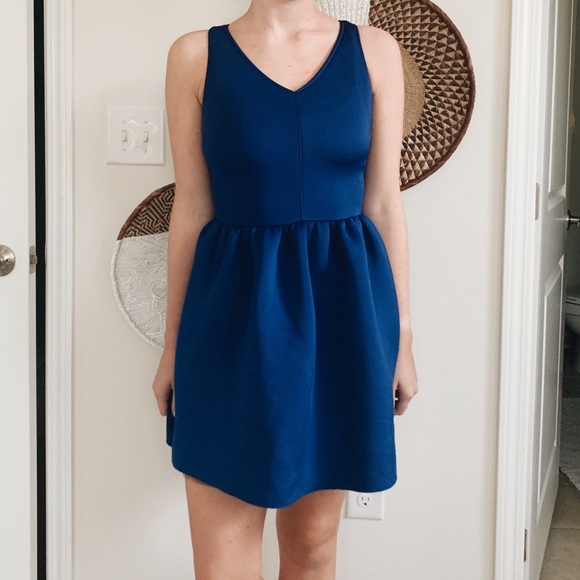 💀BOGO FREE Blue Cocktail Dress - Picture 1 of 4